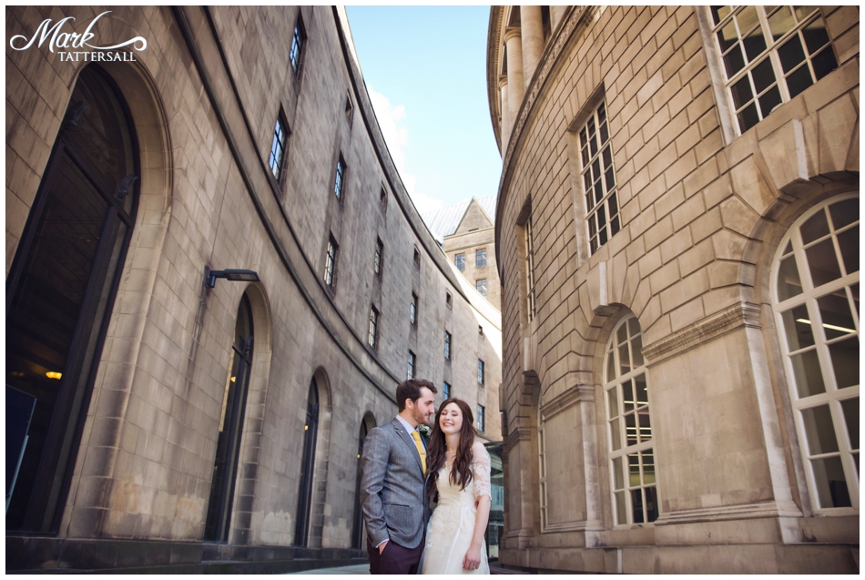 Manchester registry office wedding