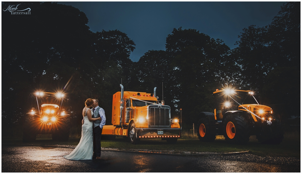 A Tractor themed wedding at The Villa – Wrea Green