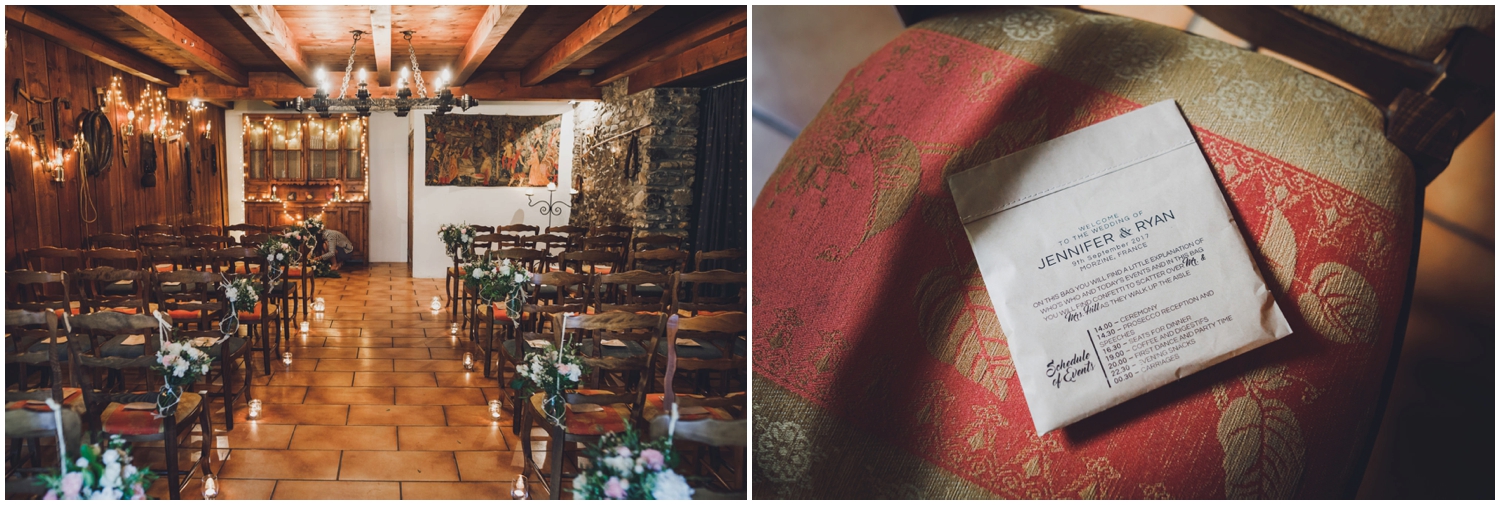 The Farmhouse Morzine wedding