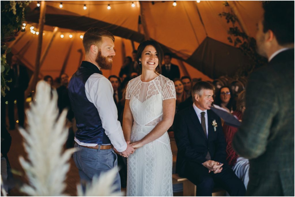 Cotswolds tipi wedding